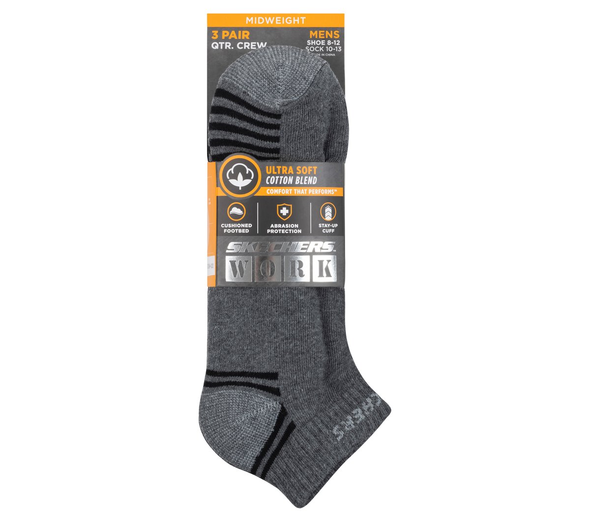 3 Pack Low Cut Terry Trainer Work Socks Women|Men Skechers outlet