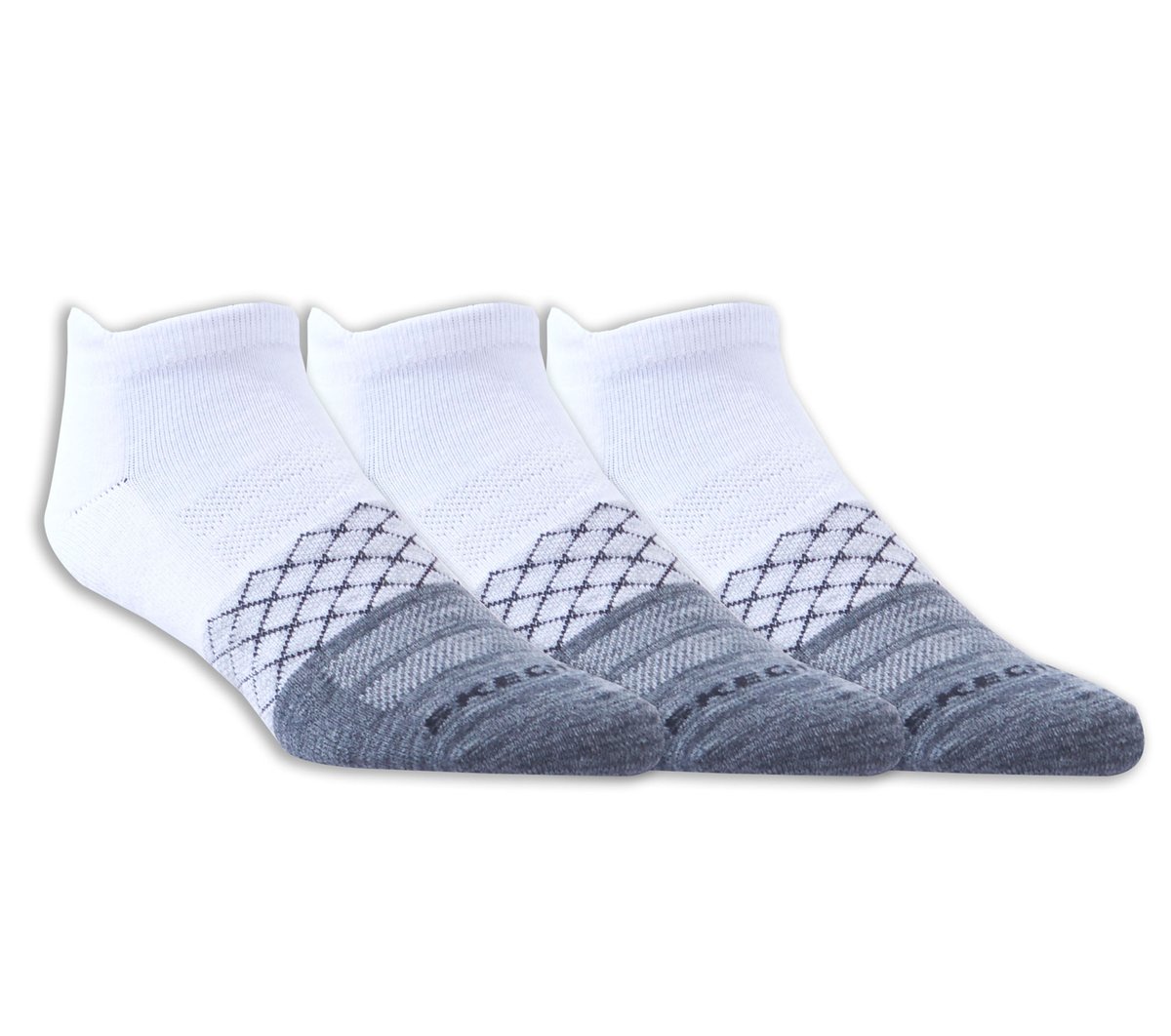 3 Pack Diamond Arch Socks Men Skechers on sale