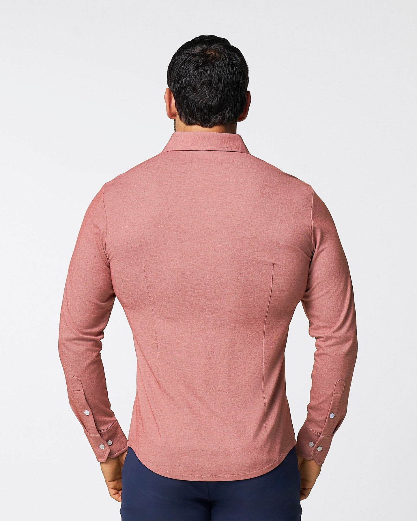 State & Liberty "The Jace" Maroon Pique Button Down