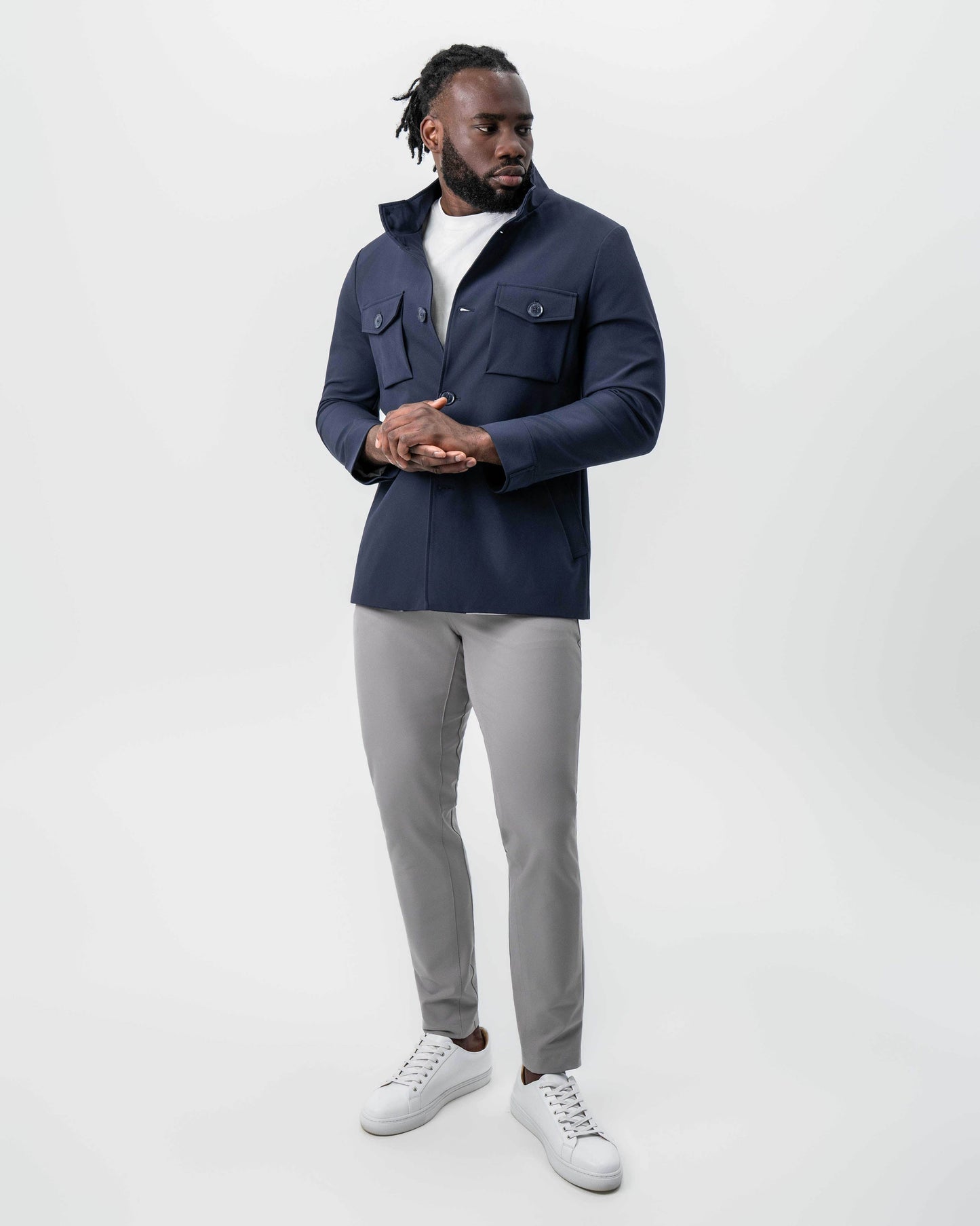 State & Liberty Field Jacket - Navy