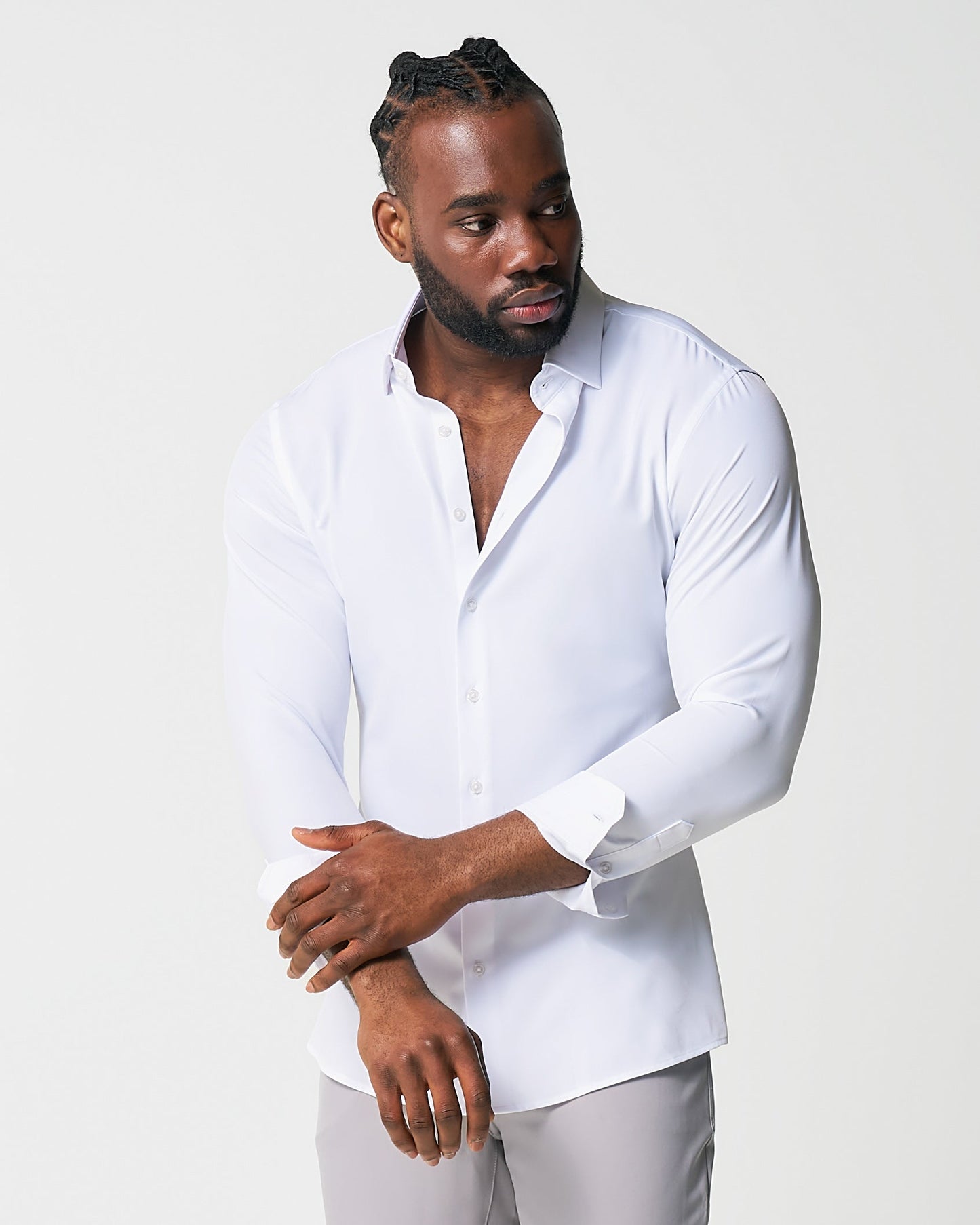 State & Liberty "The Everest" Winter-Weight Solid White