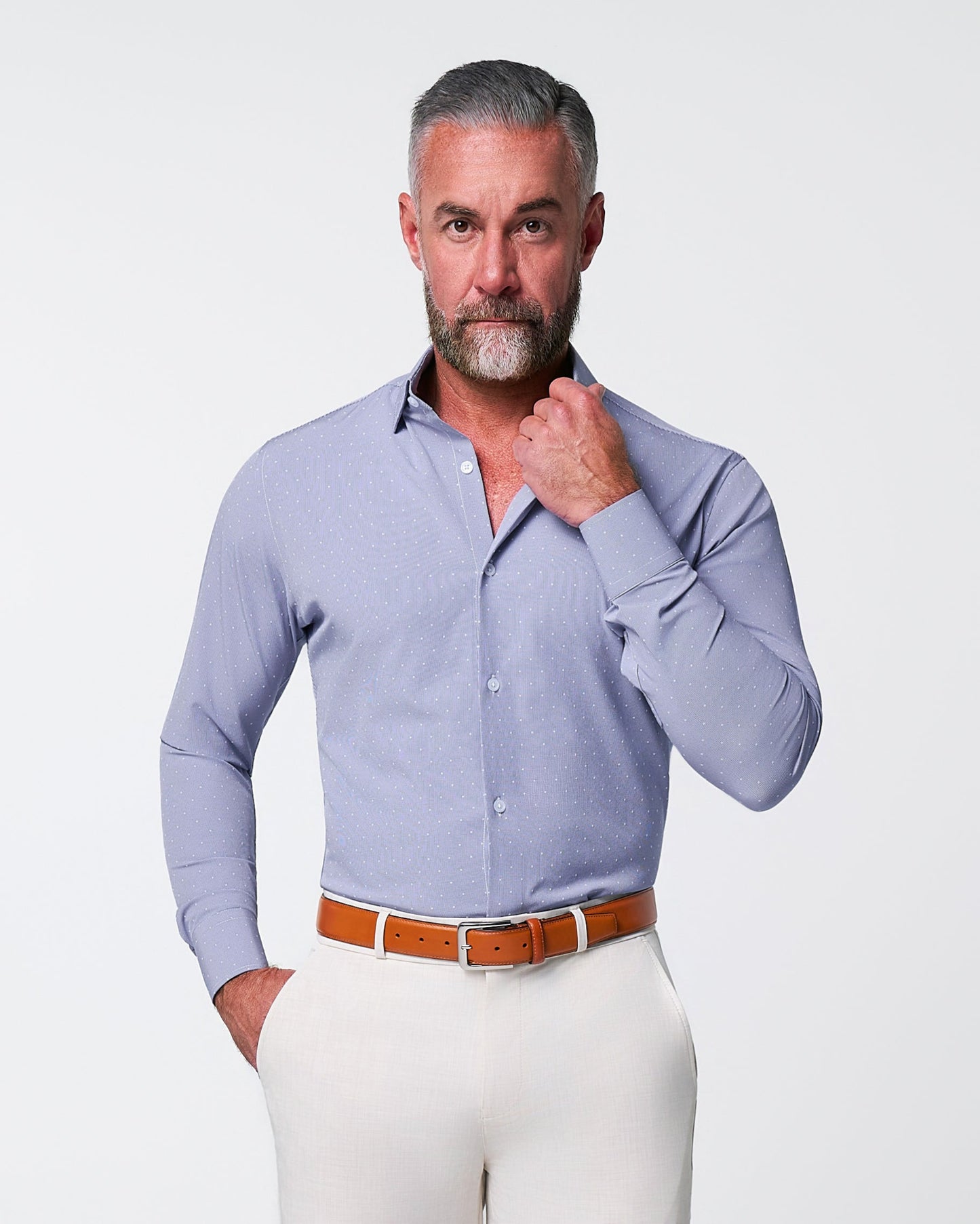 State & Liberty "The Lambert" Blue with White Dots
