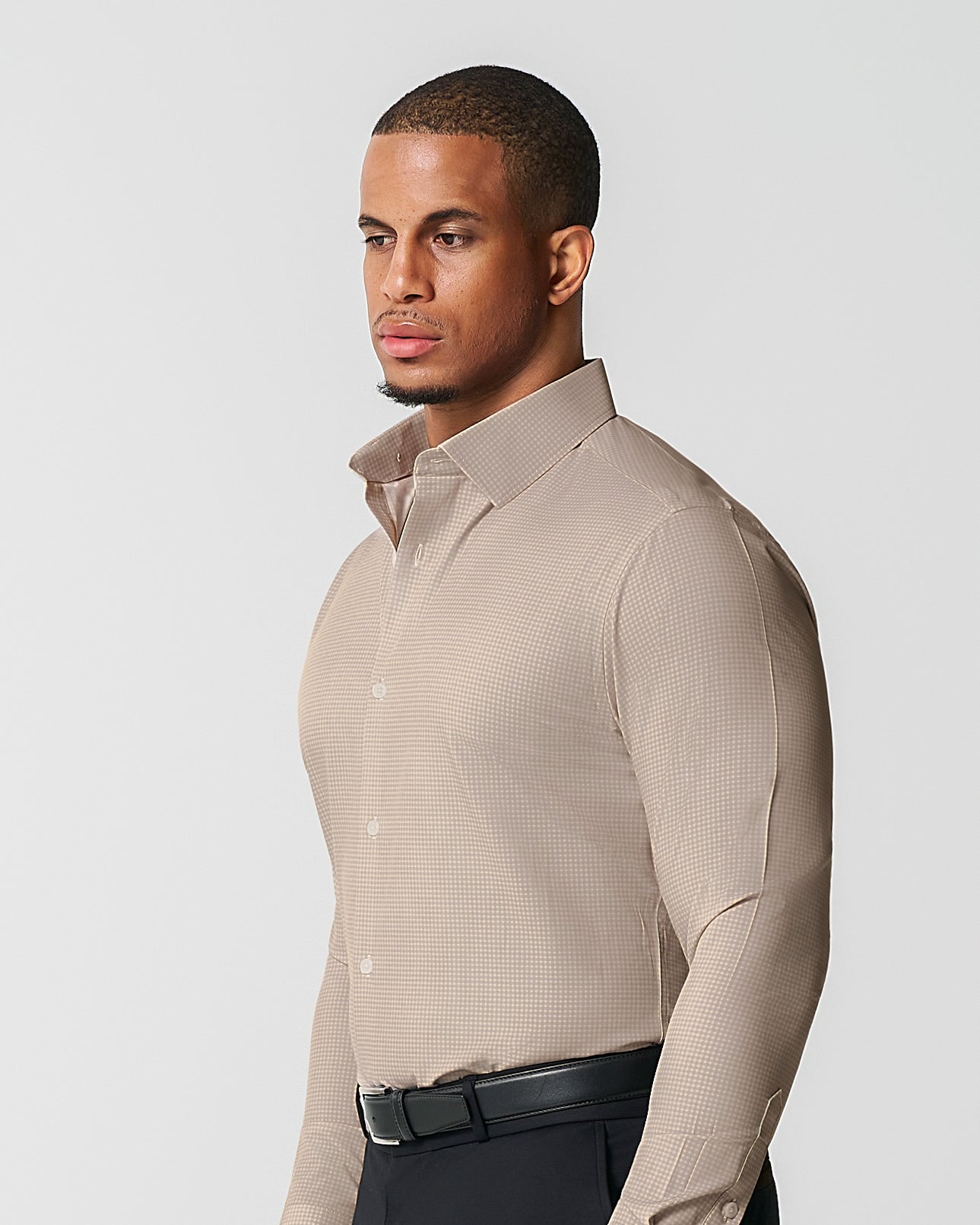 State & Liberty "The Brooks" Light Brown Double Check