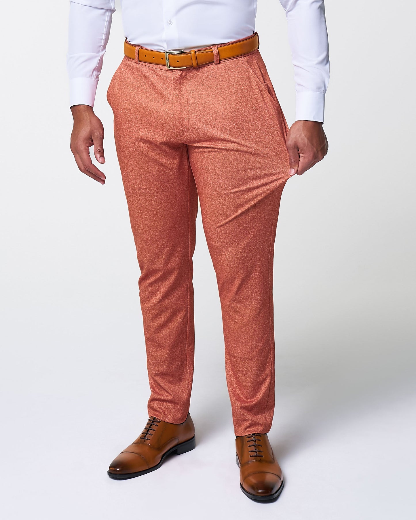 State & Liberty Athletic Fit Stretch Suit - Solid Royal Blue
