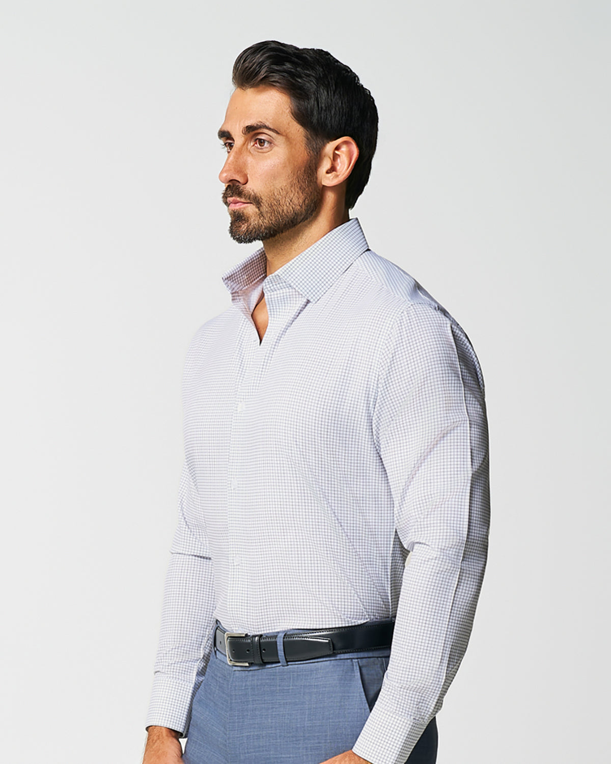 State & Liberty "The Luca" Black Dashed Mini Grid