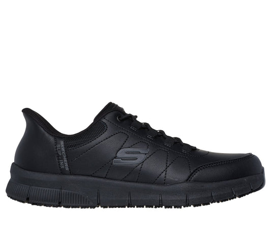 Slip-ins Work Slip-Resistant: Nampa - Knotly Men Skechers on sale
