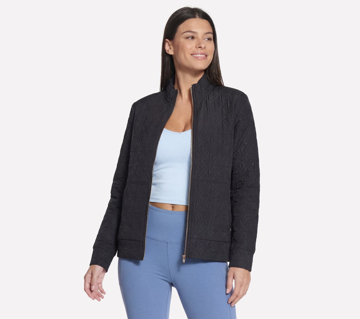GO WALK Everywhere Cozy Fit Diamond Jacket Women Skechers us