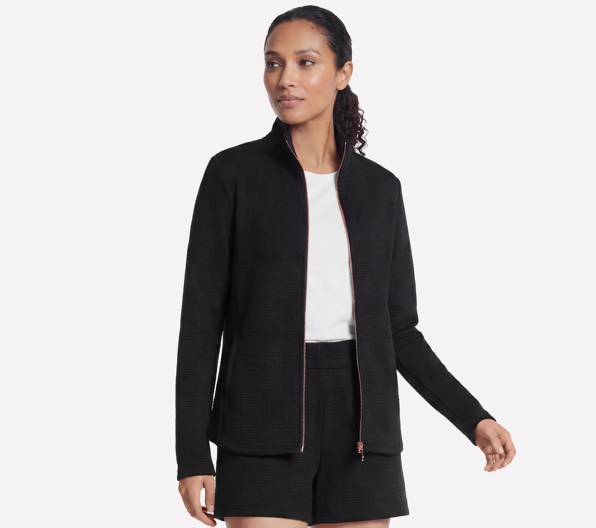 Diamond Ottoman Jacket Women Skechers for sale