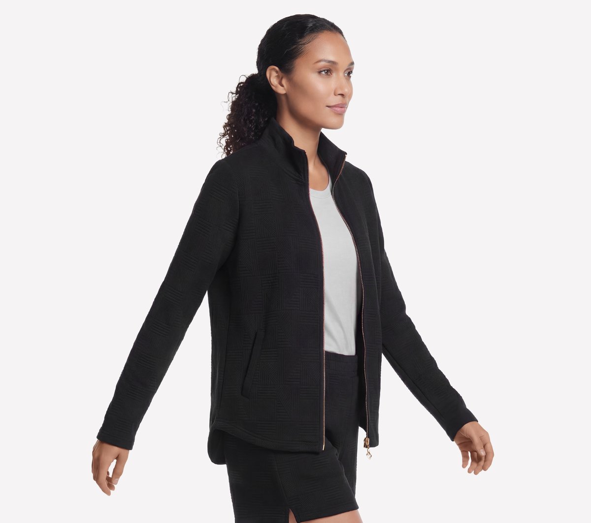 Diamond Ottoman Jacket Women Skechers for sale
