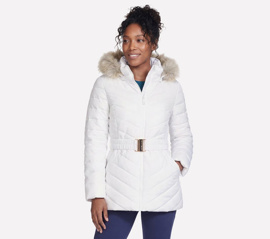 On-The-GO GO SHIELD Cozy Fit Belted Parka Women Skechers on sale