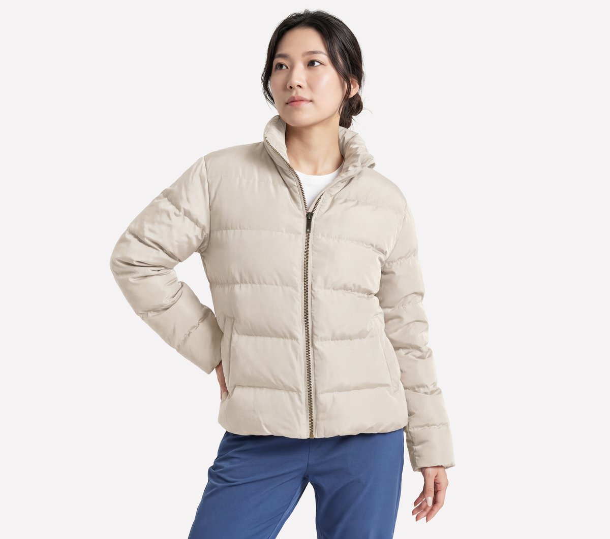 Cozy Fit Allure Down Jacket Women Skechers us