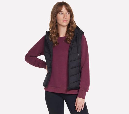 Performance Elite Cozy Fit Hooded Vest Women Skechers for sale