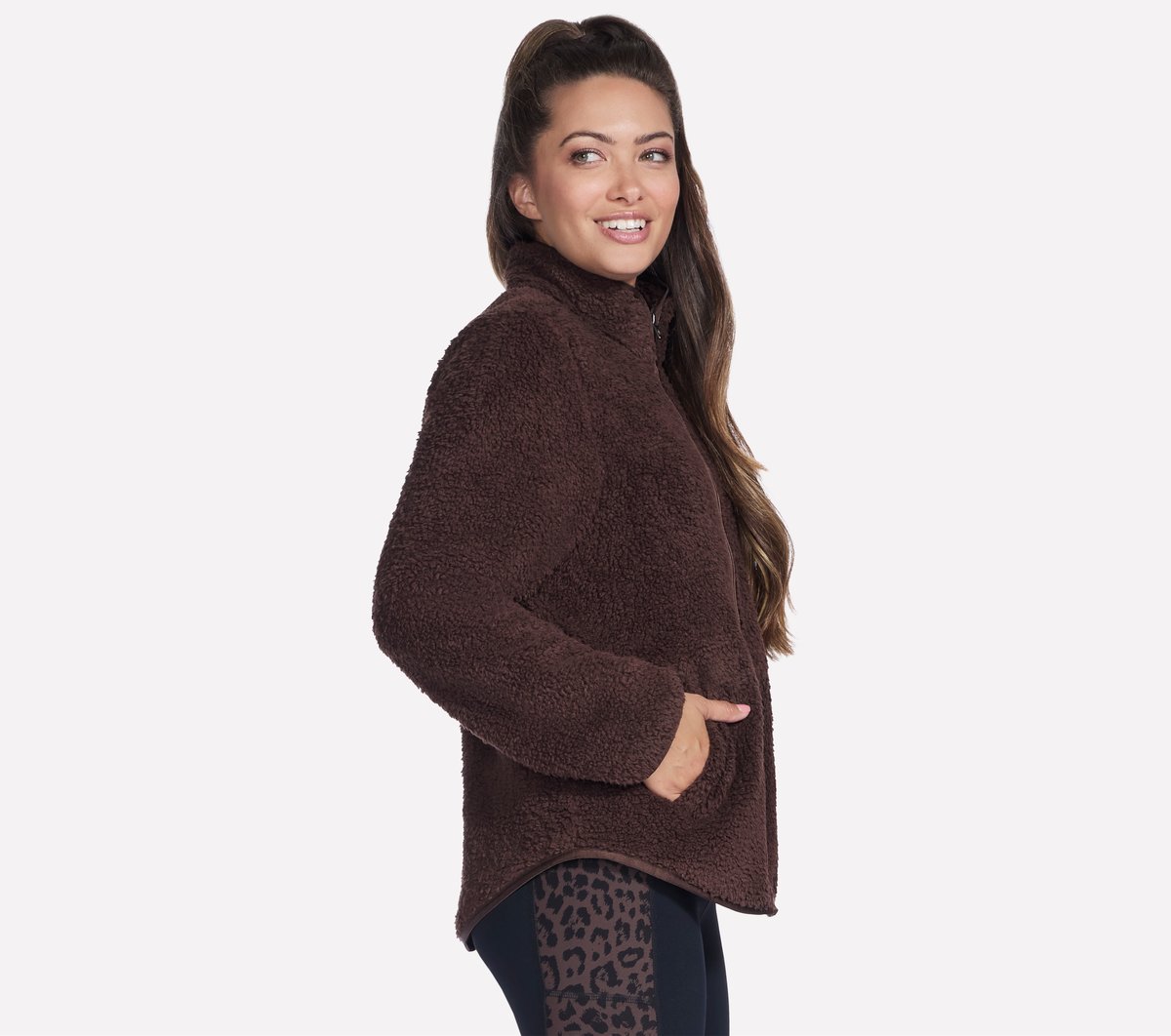 Skech-Sherpa Jacket Women Skechers on sale