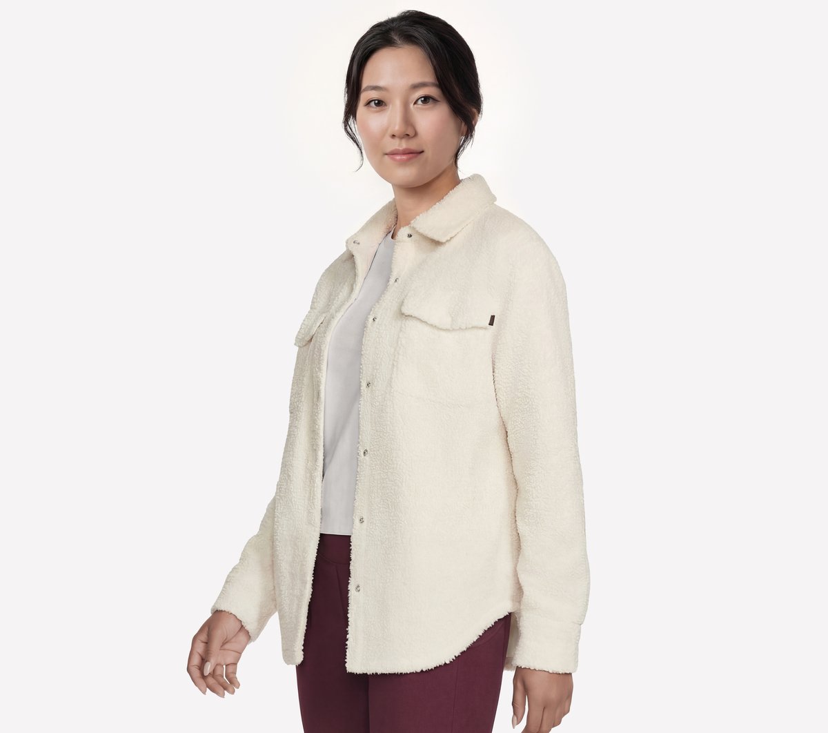 Sherpa Shacket Women Skechers for sale