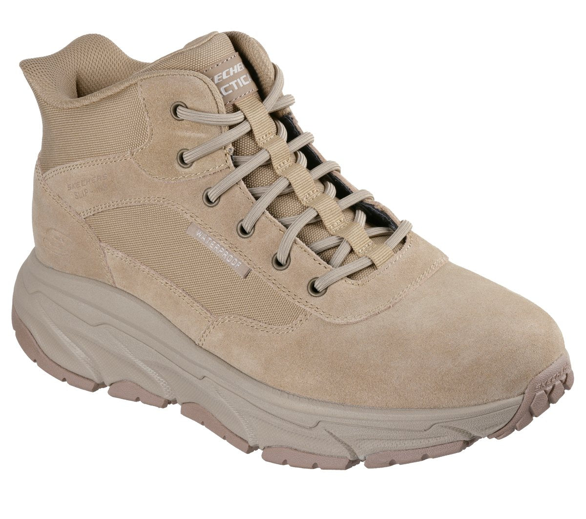 Slip-ins Work Waterproof Slip-Resistant: D'Lux Journey - Duross Men Skechers for sale