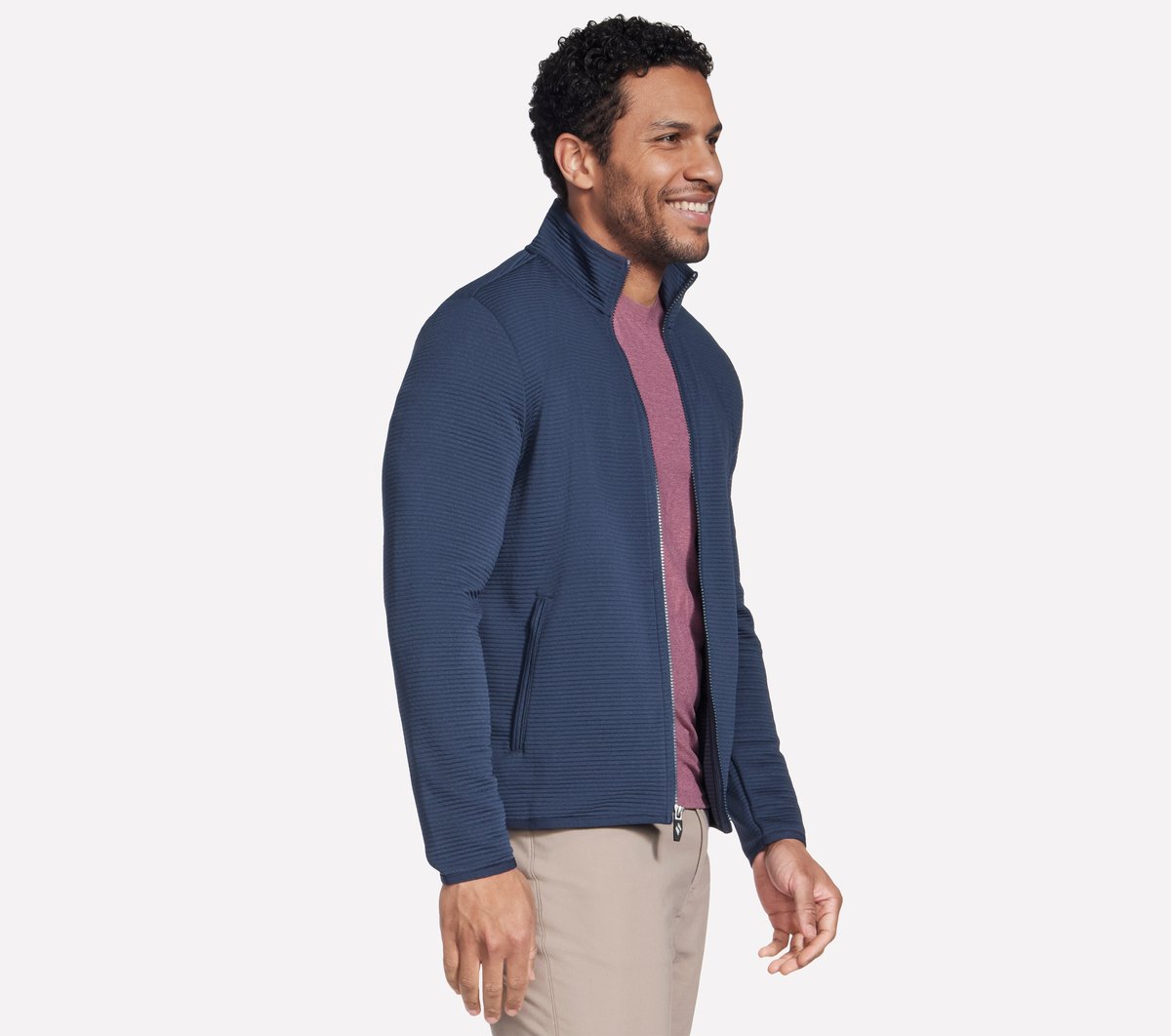The Hoodless Hoodie Ottoman Jacket Men Skechers for sale