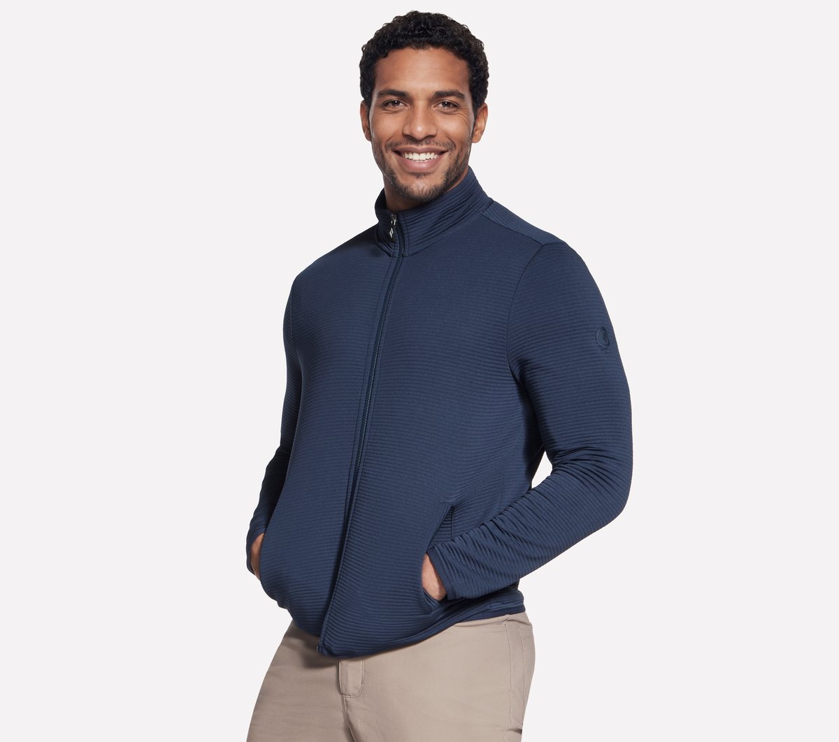 The Hoodless Hoodie Ottoman Jacket Men Skechers for sale
