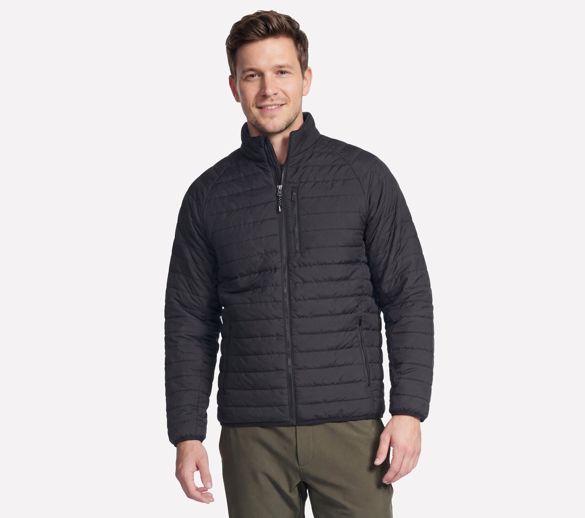 GO SHIELD Cozy Fit Altitude Reversible Jacket Men Skechers outlet
