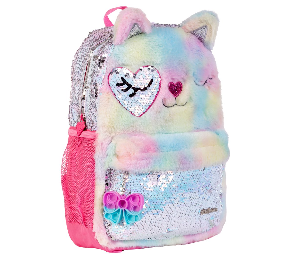 Twinkle Toes: Fur Cat Backpack Kids Skechers on sale