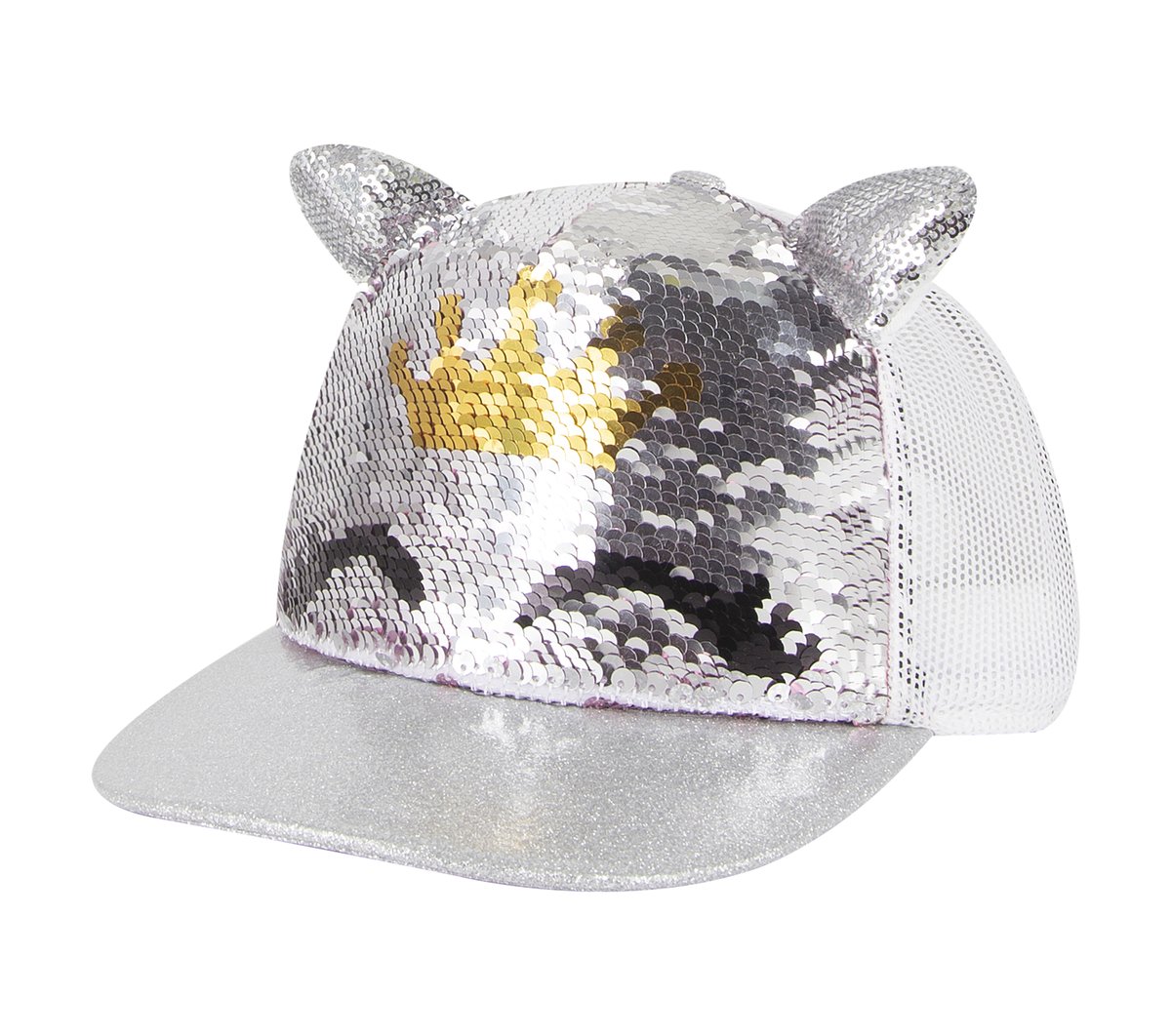 Caticorn Sequin Trucker Hat Kids Skechers outlet