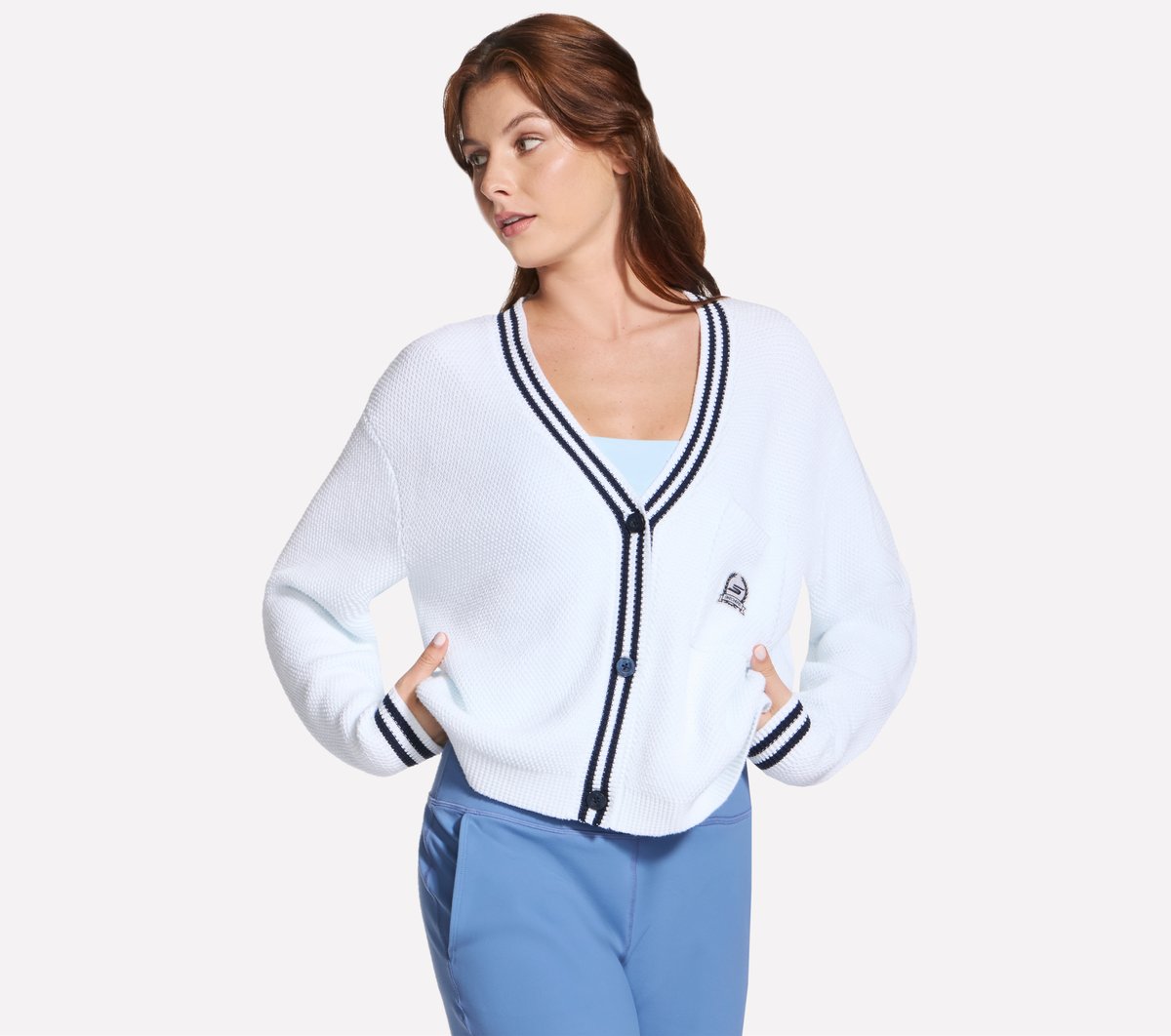 Court Classic Cardigan Sweater Women Skechers on sale