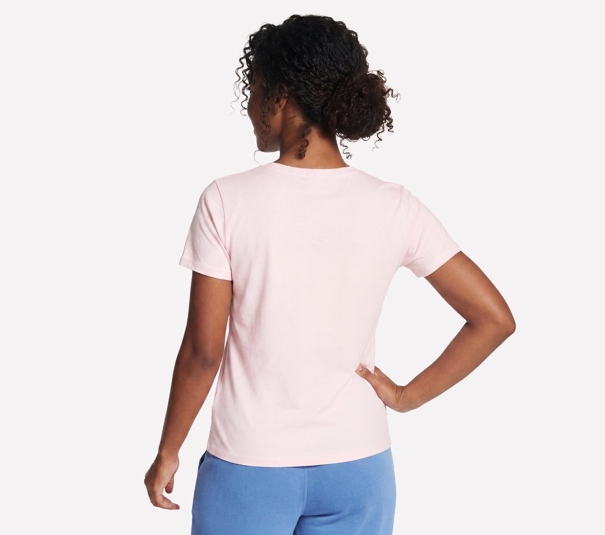 Pima V-Neck Tee Women Skechers us