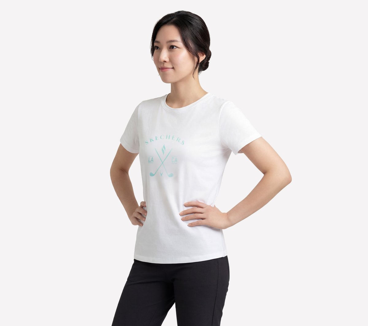 Tee Time Short Sleeve Tee Women Skechers outlet