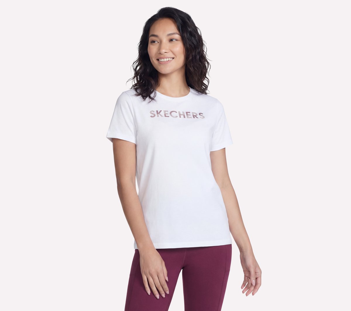 Dazzle Short Sleeve Tee Women Skechers sale