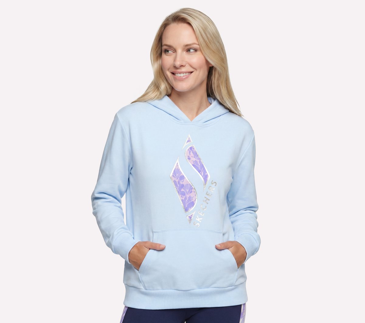 Floral Diamond Pullover Hoodie Women Skechers online