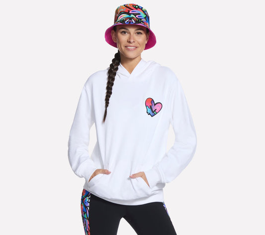 Jason Naylor: Love Pullover Hoodie Women Skechers outlet