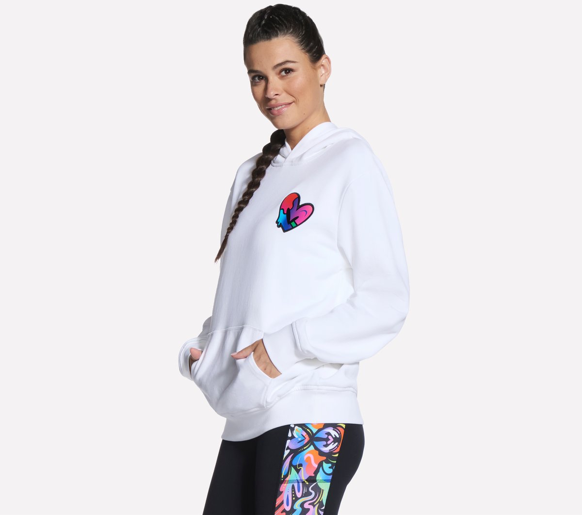 Jason Naylor: Love Pullover Hoodie Women Skechers outlet