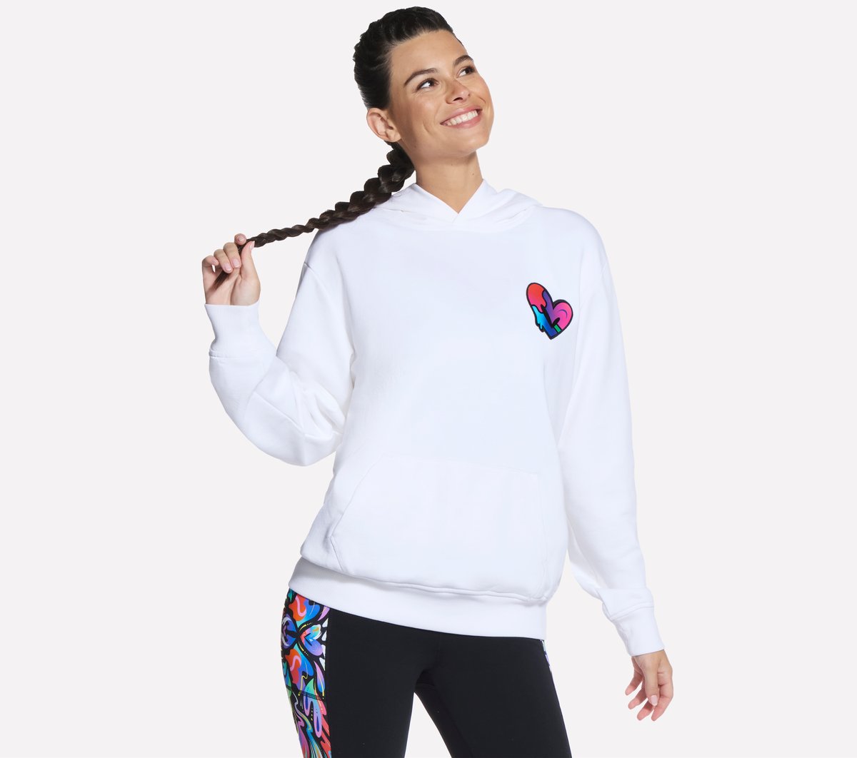 Jason Naylor: Love Pullover Hoodie Women Skechers outlet