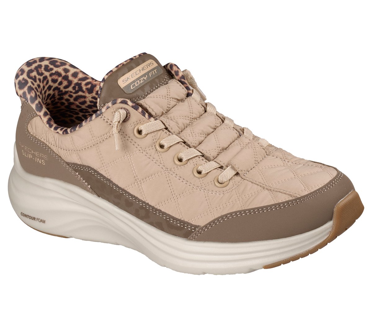 Slip-ins: Contour Foam - Cozy Fit Leopard Dream Women Skechers on sale
