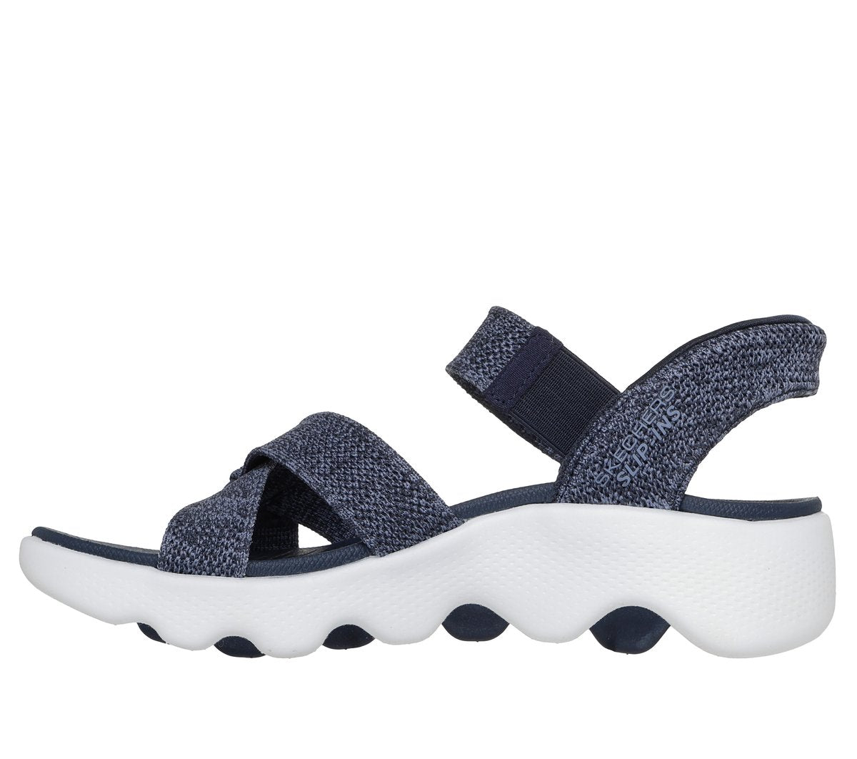 Slip-ins: GO WALK Massage Fit Sandal - Heather Women Skechers online