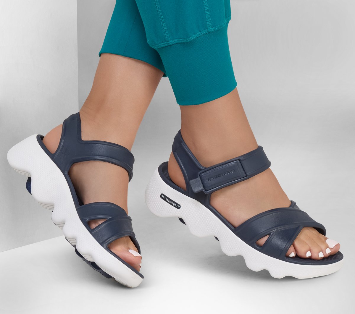 Foamies: Massage Fit Sandal - Heartfelt Women Skechers on sale