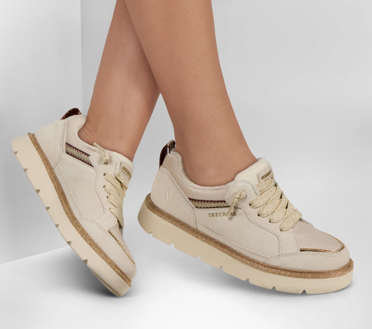 Keepsakes Cozy - Street Hiker Glimmer Women Skechers us