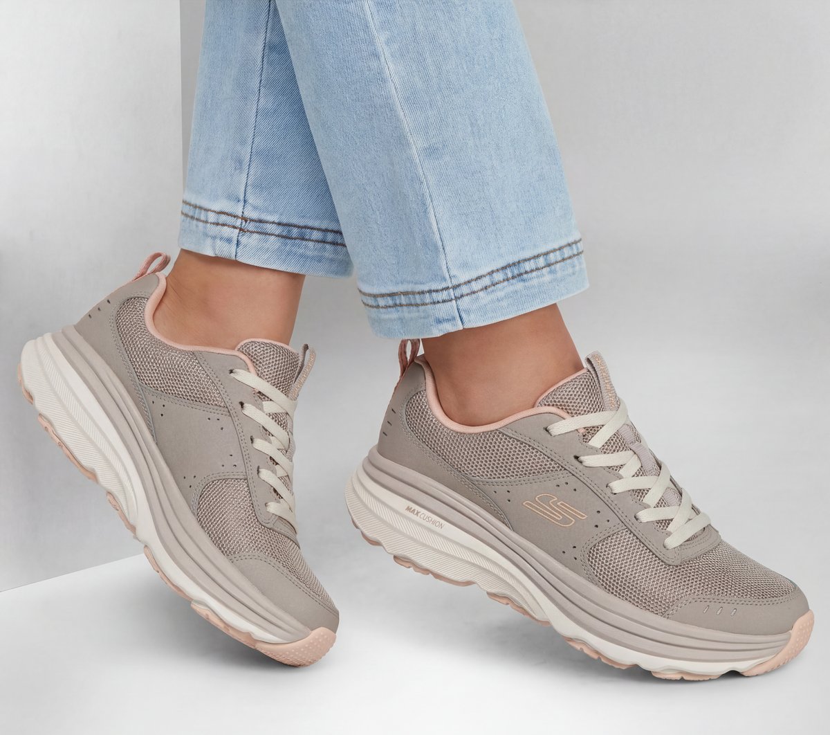 Relaxed Fit: Max Cushioning Zirrus - Cobble Stone Women Skechers for sale