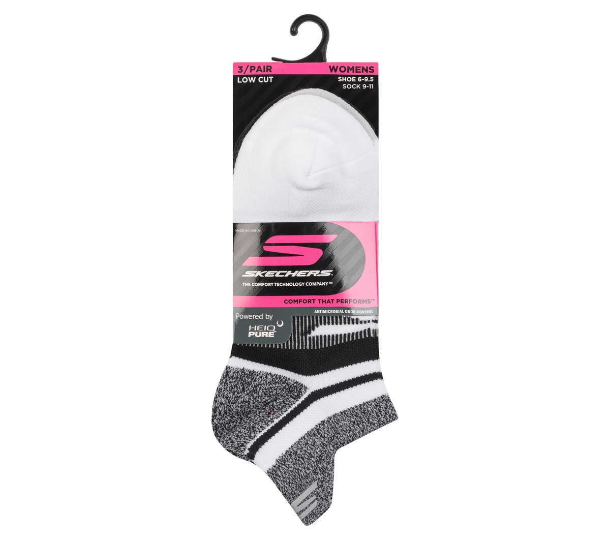 3 Pack Women's Performance Low Cut Running Heel Tab Socks Women Skechers online