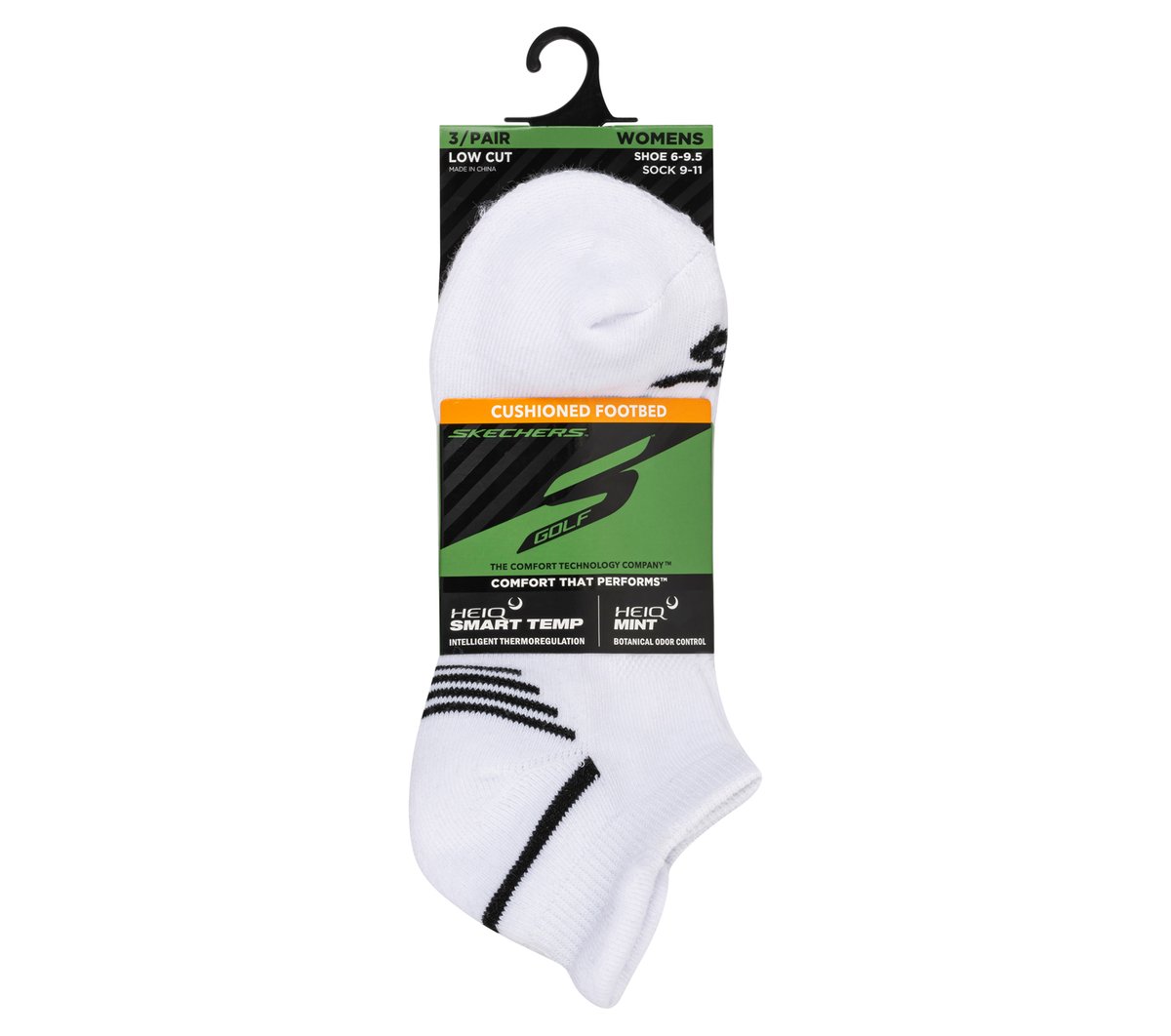 3 Pack Women's Performance Low Cut Golf Socks Women Skechers sale