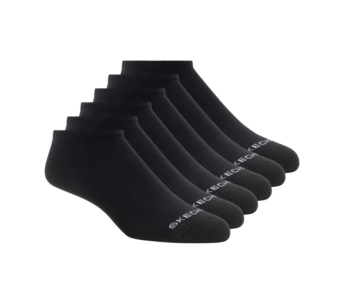 Cotton No-Show Socks - 6 Pack Women Skechers on sale