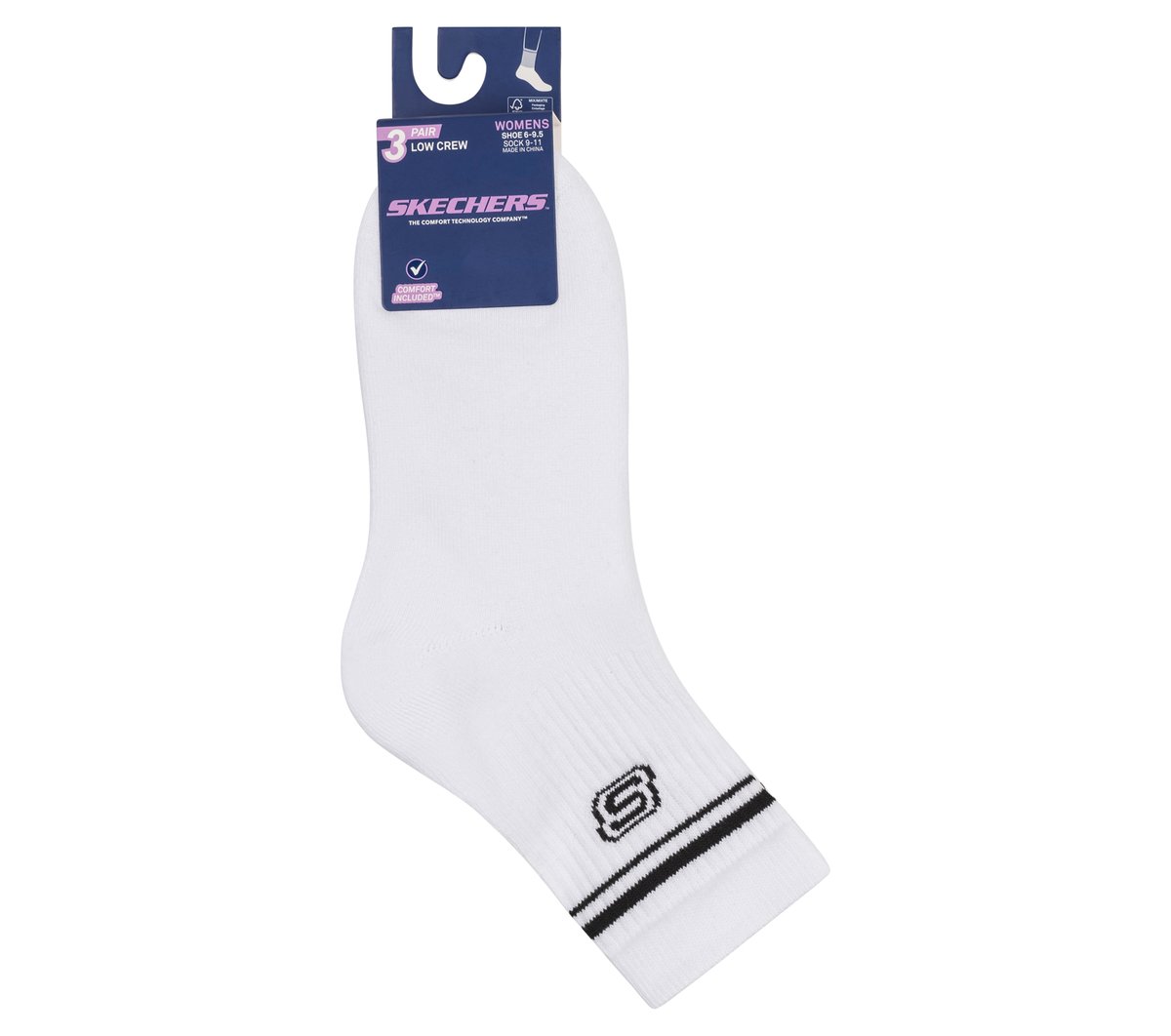 3 Pack Women's Low Crew Varsity Socks Women Skechers online