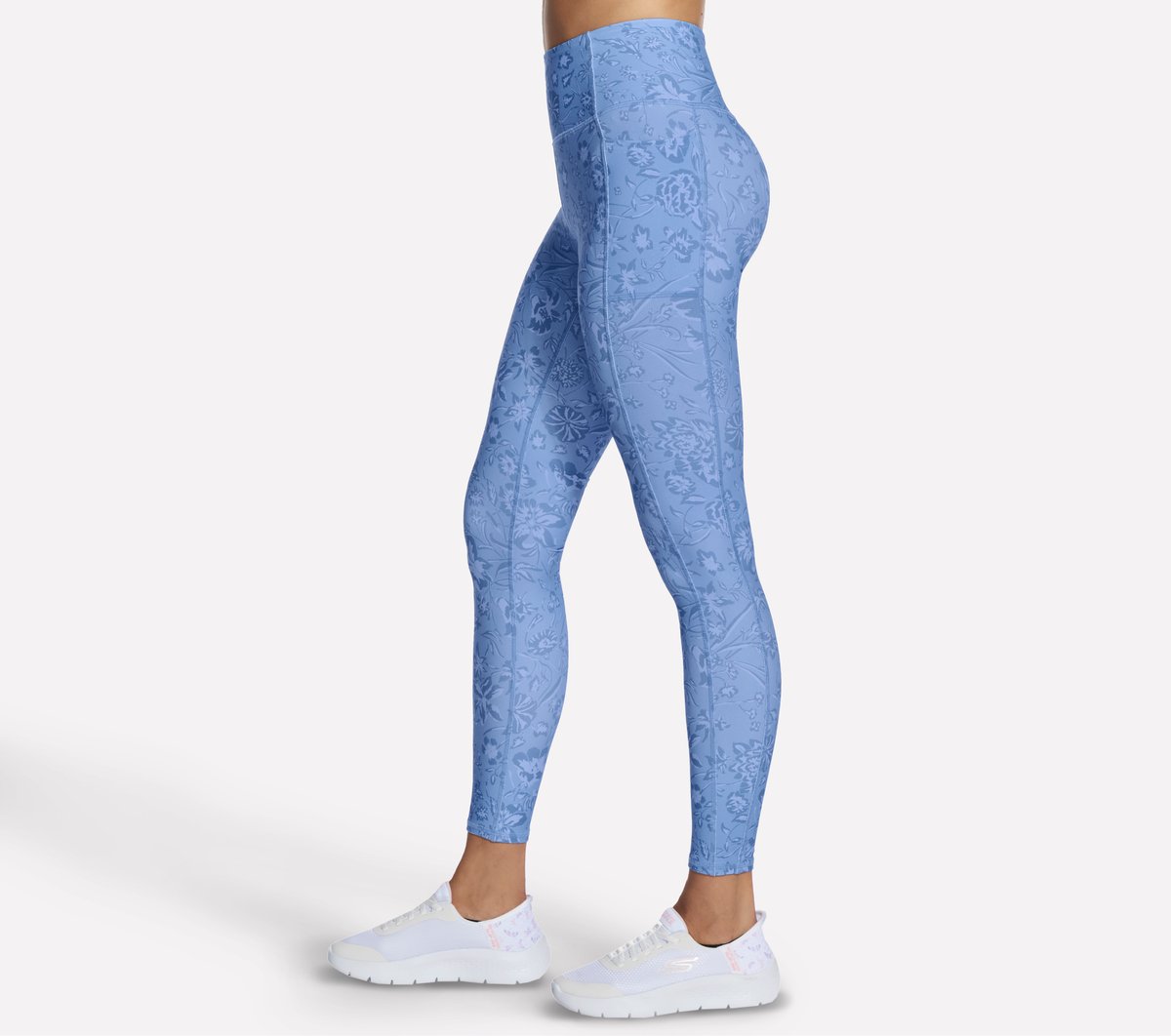 GO WALK Printed Full Length High-Waisted Legging Women Skechers us