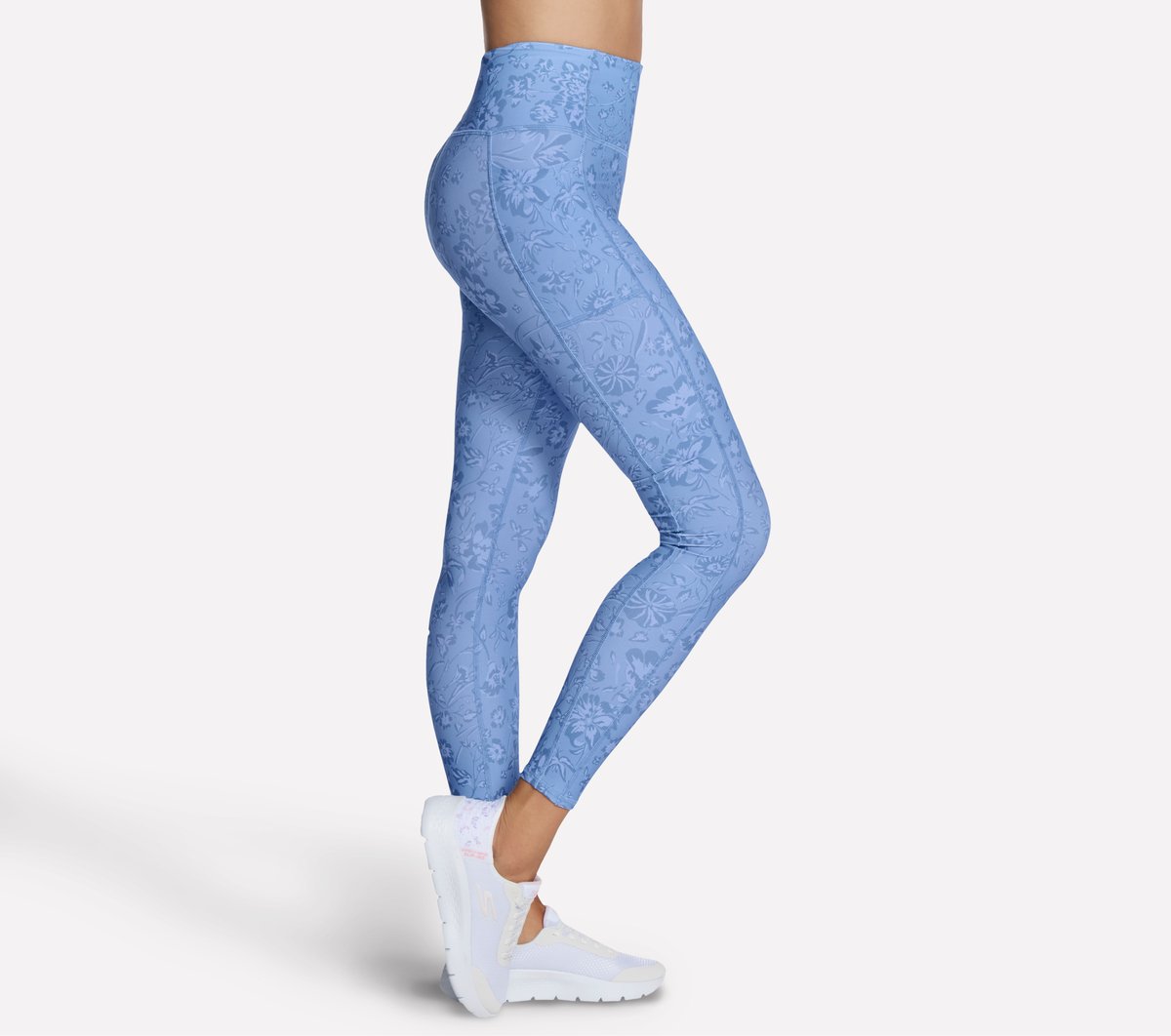 GO WALK Printed Full Length High-Waisted Legging Women Skechers us