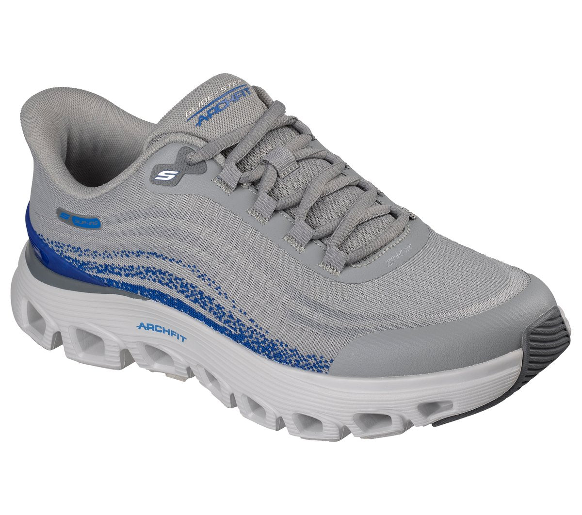 Slip-ins: Arch Fit Glide-Step Wave - Zanaro Men Skechers discount
