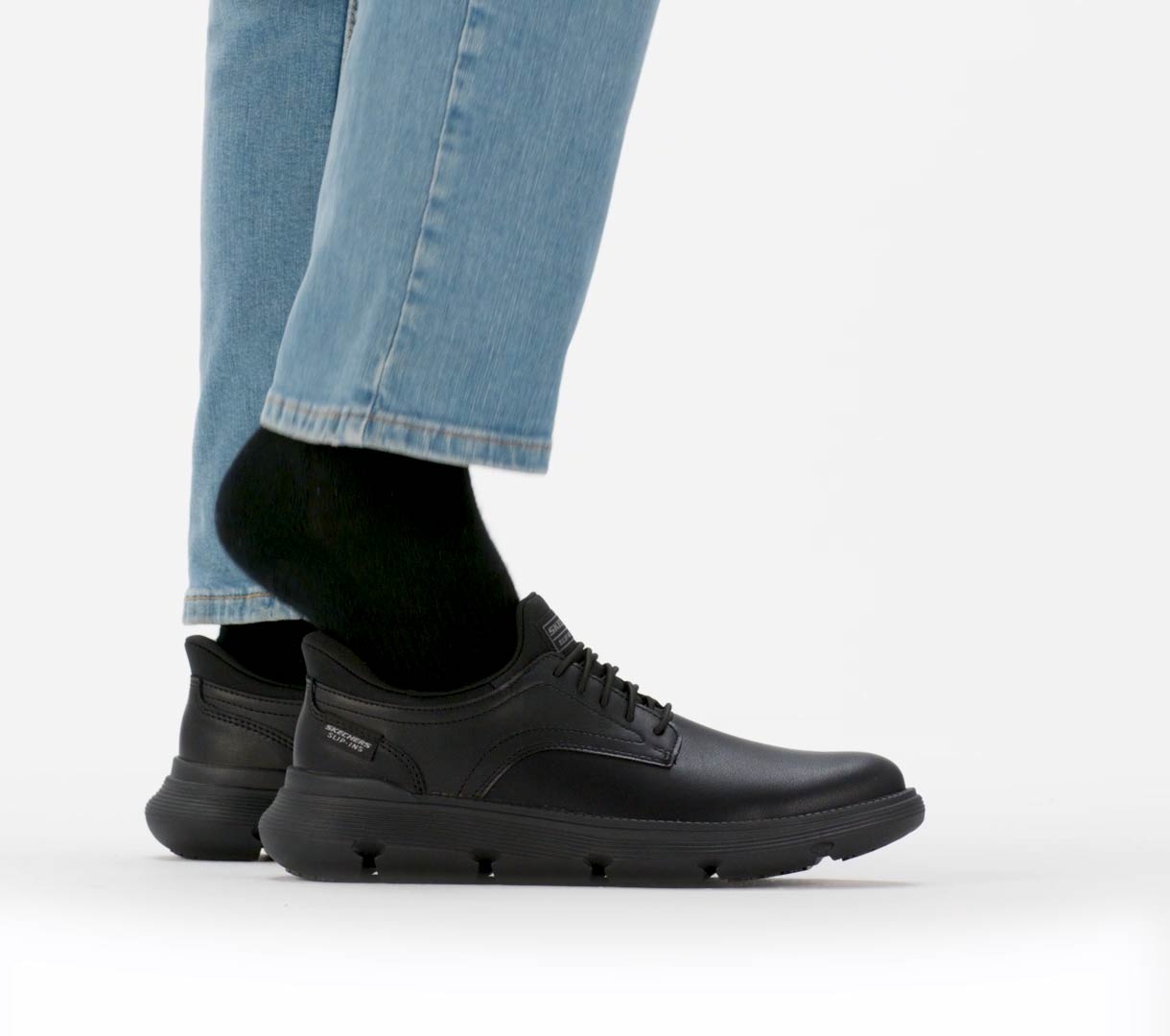 Slip-ins Work Slip-Resistant: Garza Men Skechers sale