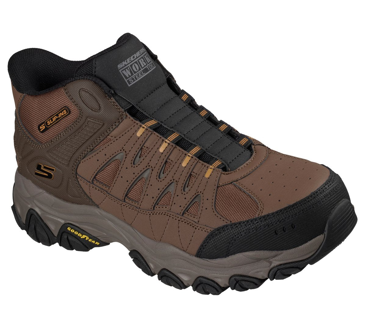 Slip-ins Work: After Burn M. Fit 2.0 - Brimrock Men Skechers on sale