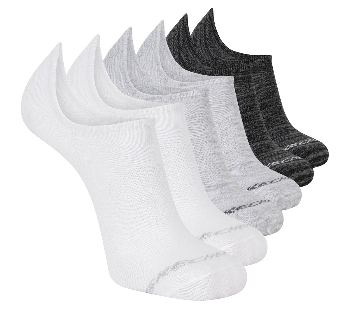 6 Pack Men's Sneaker Liner Socks Men Skechers online