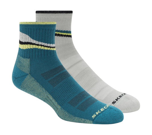2 Pack Men's Quarter Trail Socks Men Skechers sale
