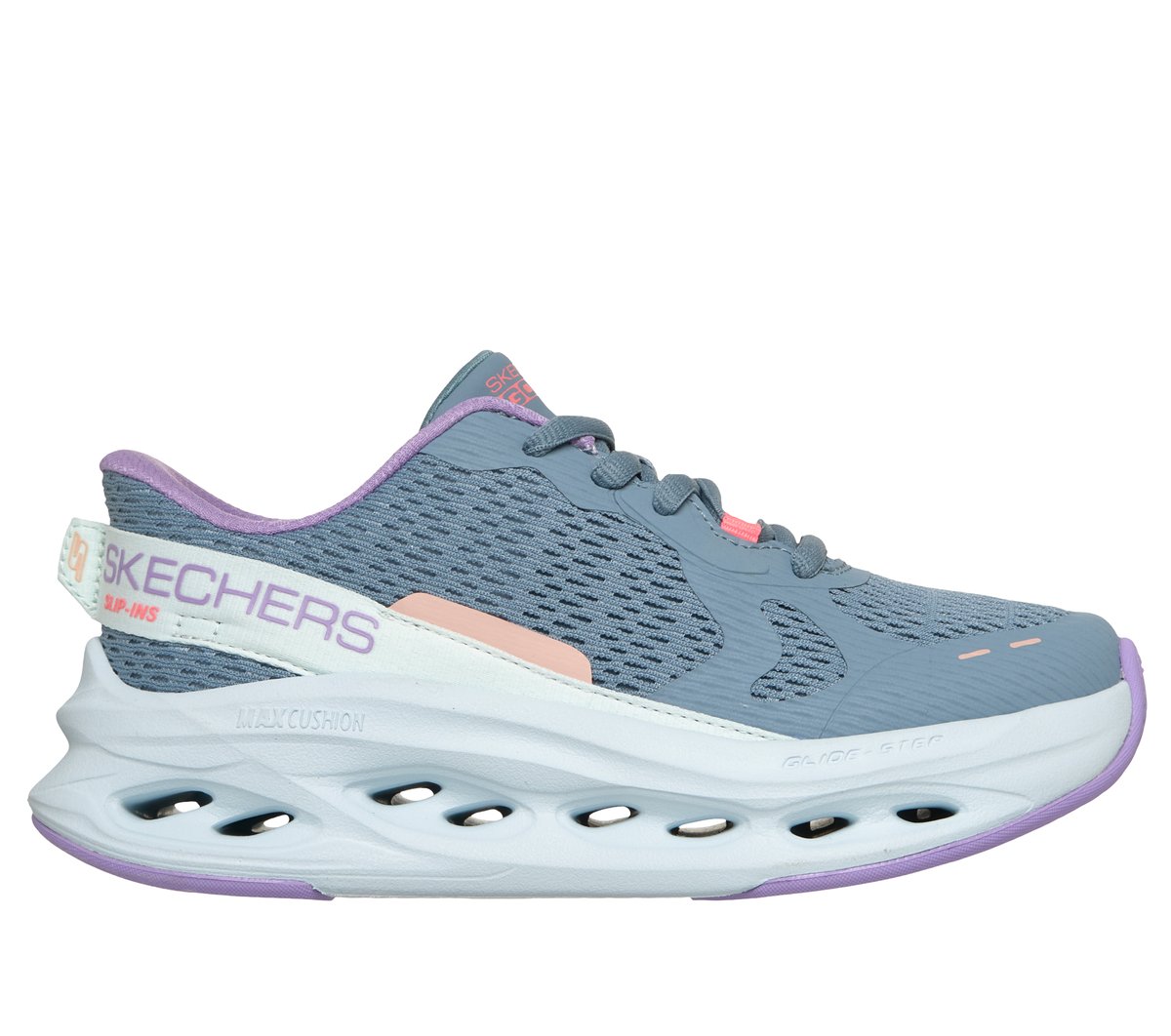 Slip-ins: Max Cushioning Glide-Step - Smooth Soles Kids Skechers discount