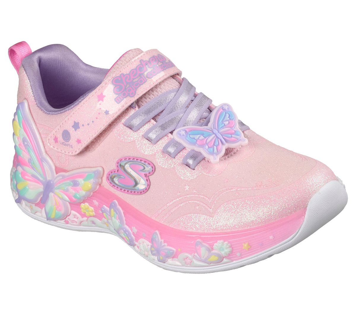 S-Lights: Butterfly Bliss Kids Skechers sale